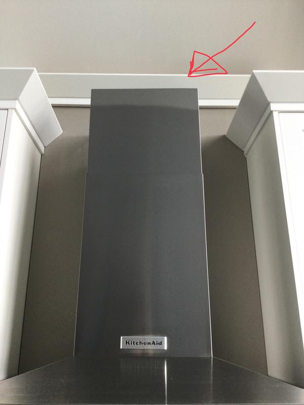 You can see at the top where I couldn’t reach. I’ll have to get the step ladder out.