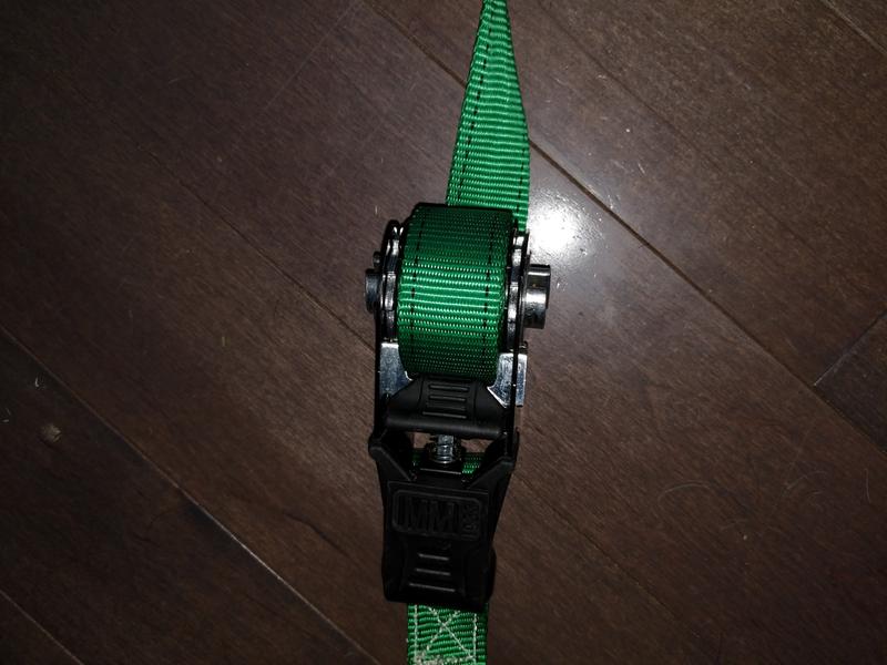 Ratchet fully loaded with strap