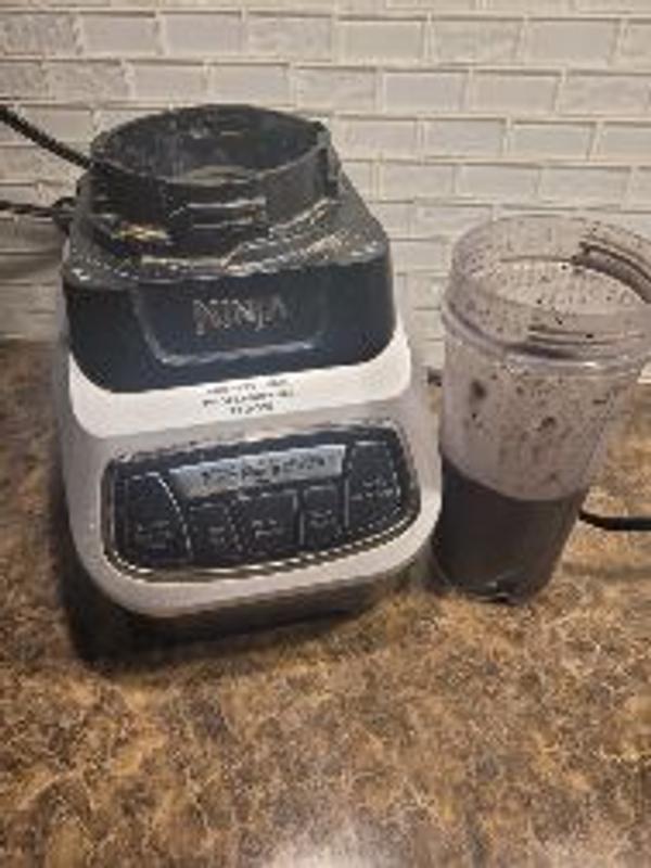 Ninja® Professional Blender w/ 2 Nutri Ninja® Cups, BPA-Free, Stainless  Steel, 1100W