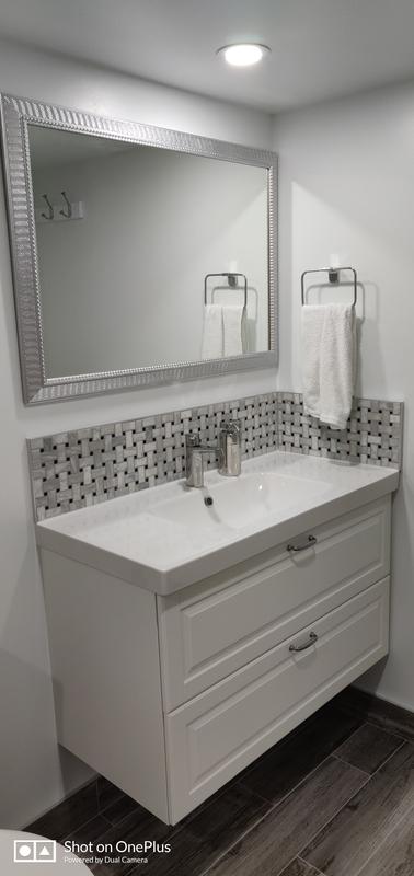 Old mirror looks brand new now. Beautiful silver lustre!