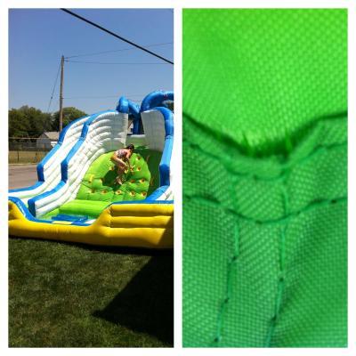 this is my double slidesee top is deflating and other seam starting to let go