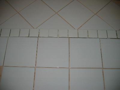 non croisé avec mosaique