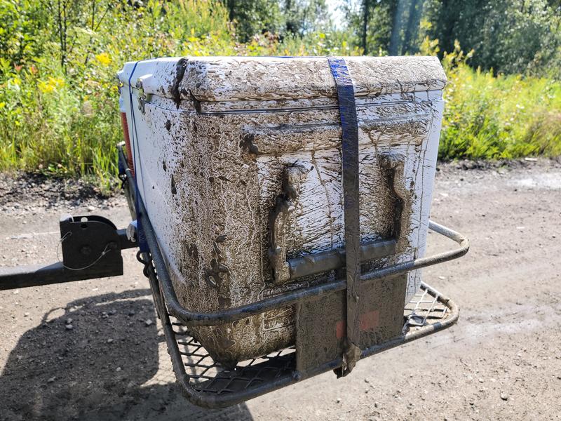 Heavy off-roading with fully loaded coolers.