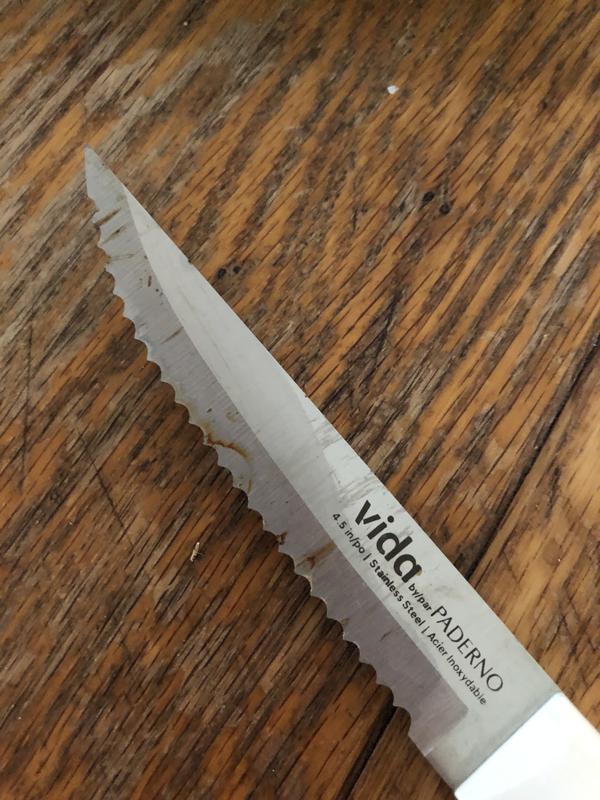 Couteau a steak vida paderno