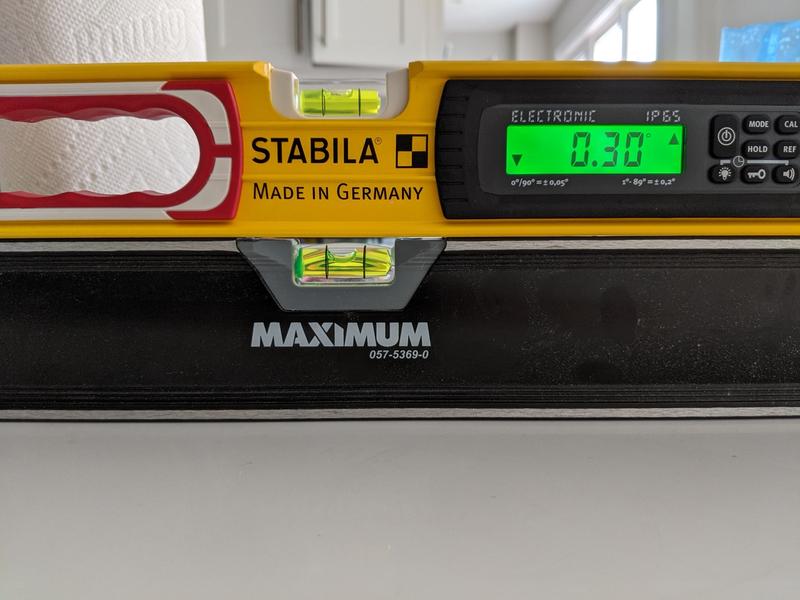 Accurate against the venerable Stabila level