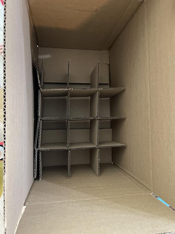 Glass divider in suggested small box