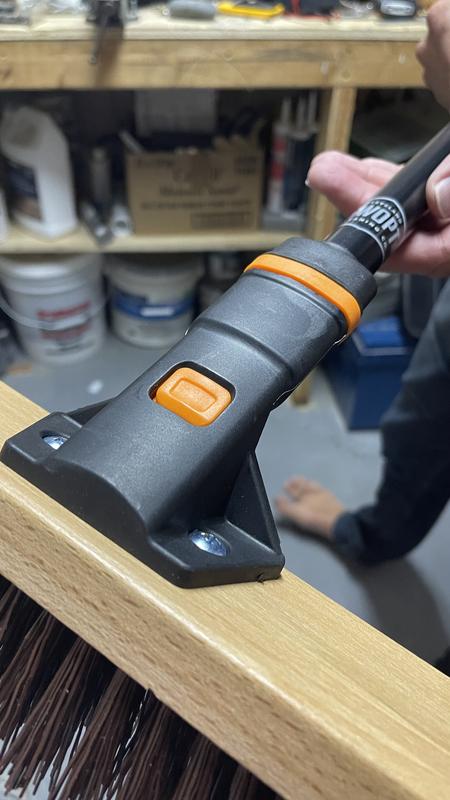 Handle does not fit broom head.