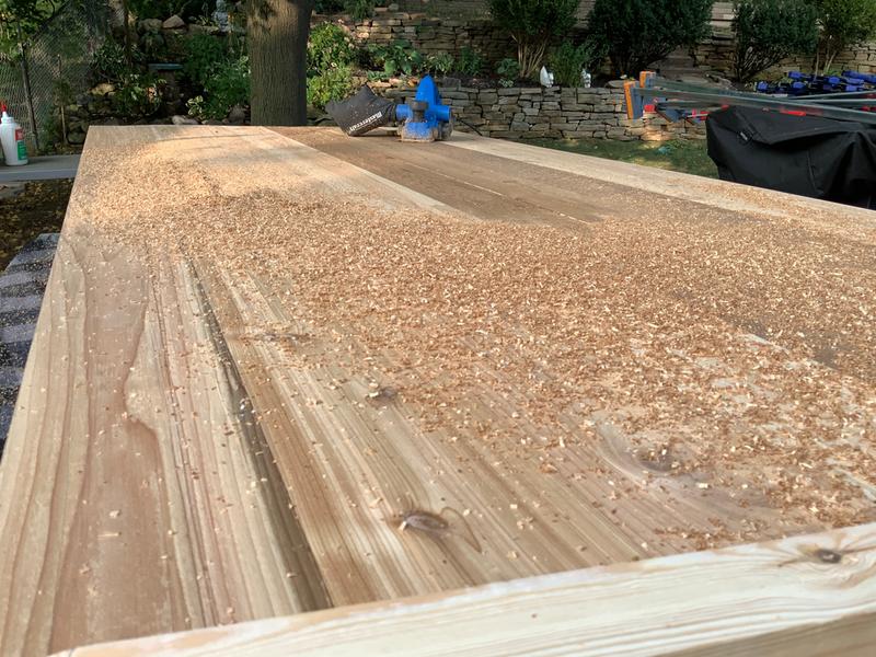 my hand planer at work