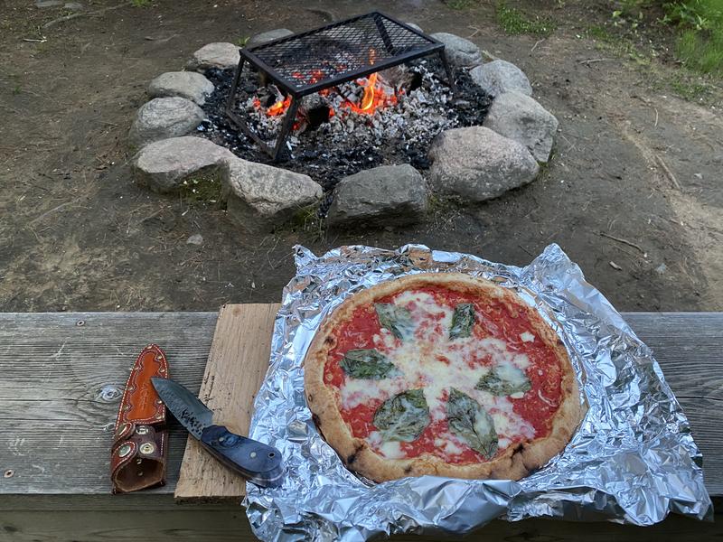 Wood fired pizza
