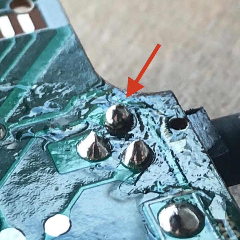 Manufacturing defect