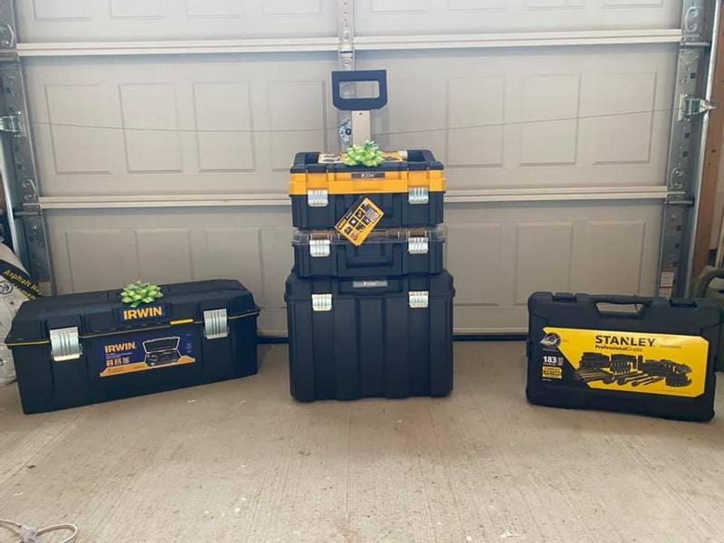 DeWALT DWST4KIT TSTAK TOUGHSYSTEM 2.0 Toolbox Organizer Combo Kit