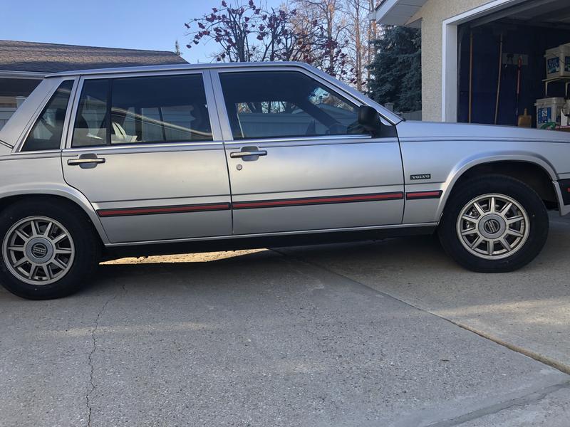 New Tires on my 1984 Volvo 760 Turbo