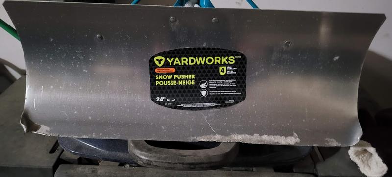 Bent and scarred blade