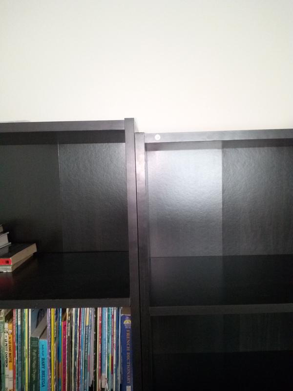 Poor quality shelves from Sauder