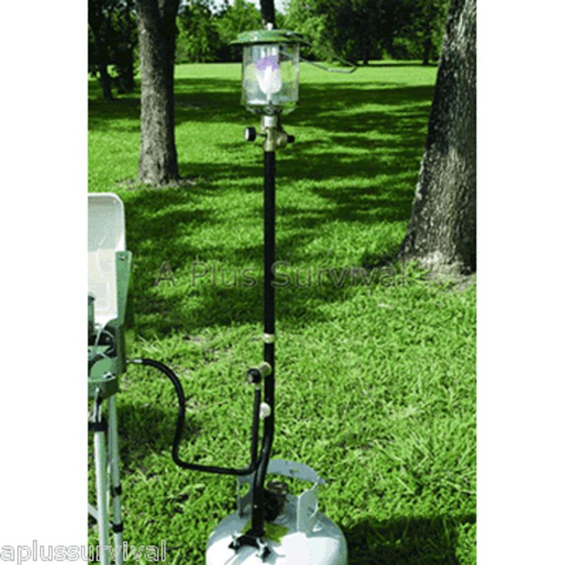 for light, cooking (stove/bbq) and heating (propane ring/heater)!