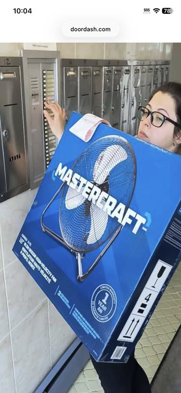 WRONG fan delivered