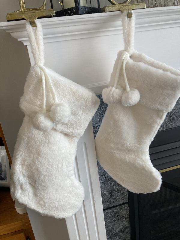 CANVAS Christmas Decoration Oat Cable Knit Stocking, 20 1/2-in