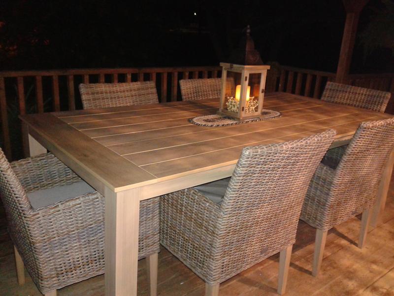 Monaco table and chairs