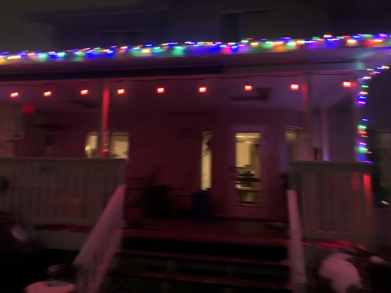 Ride side of the back