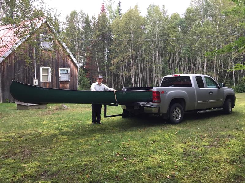 Supporting 21’ XL Tripper canoe