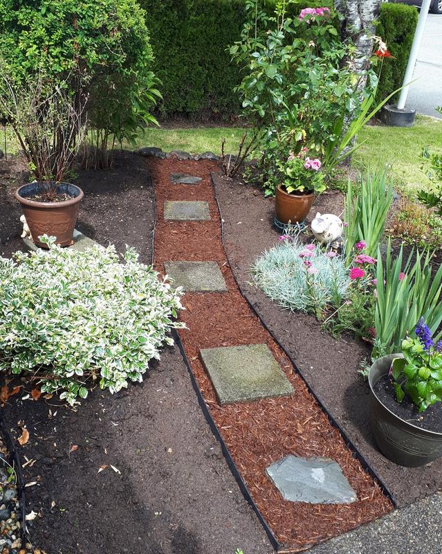I used the product to edge a small pathway in my garden and it turned out great!