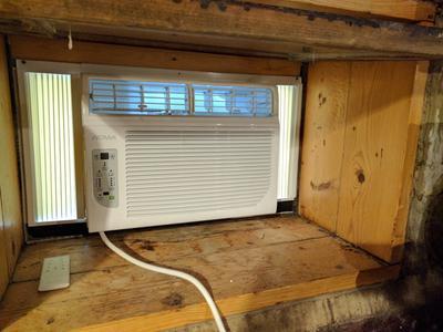 installing in an old flip up style window