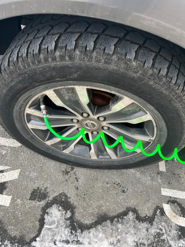 Inflating tires has been a weekly chore for the last few months