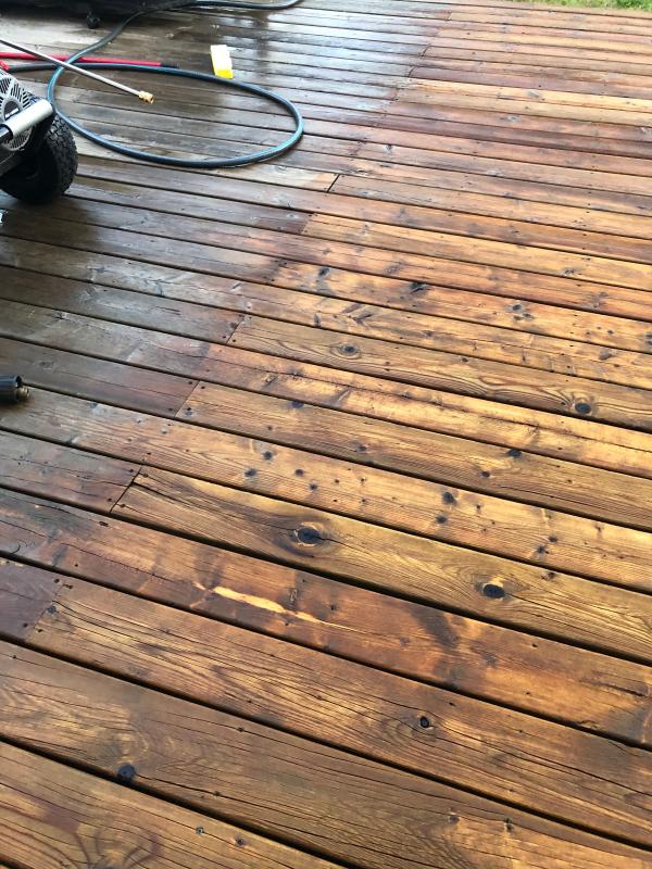 Deck Cleaning