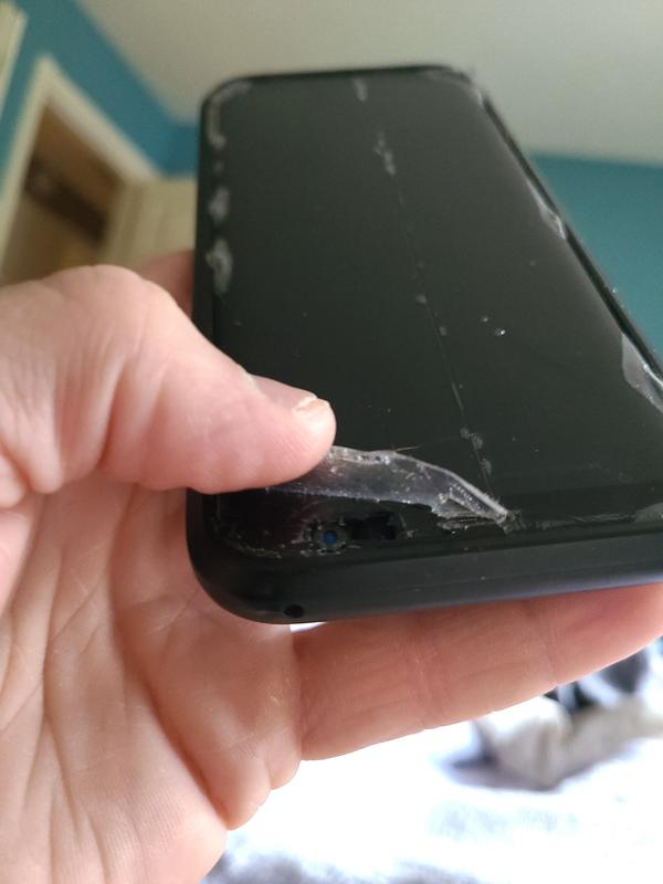 Old Phone Damage