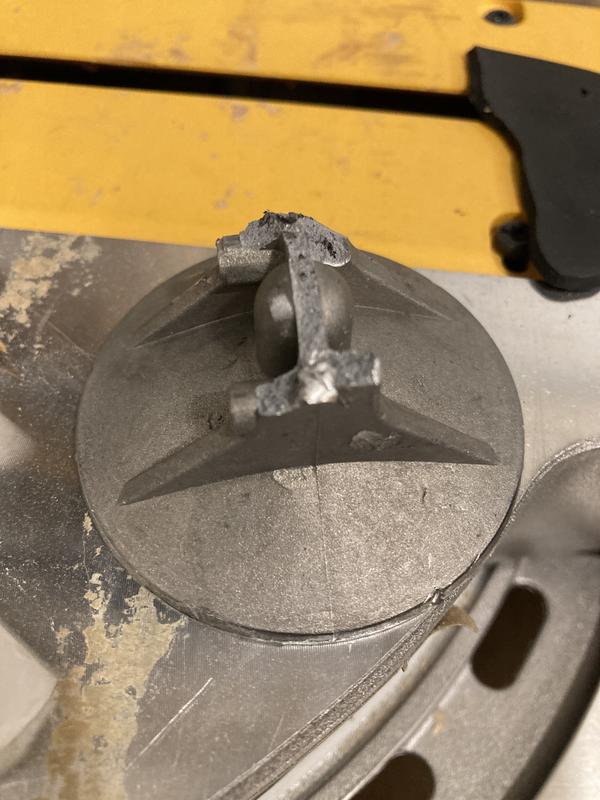 Compressor piston failure point? Back pressure then shot it across the room?