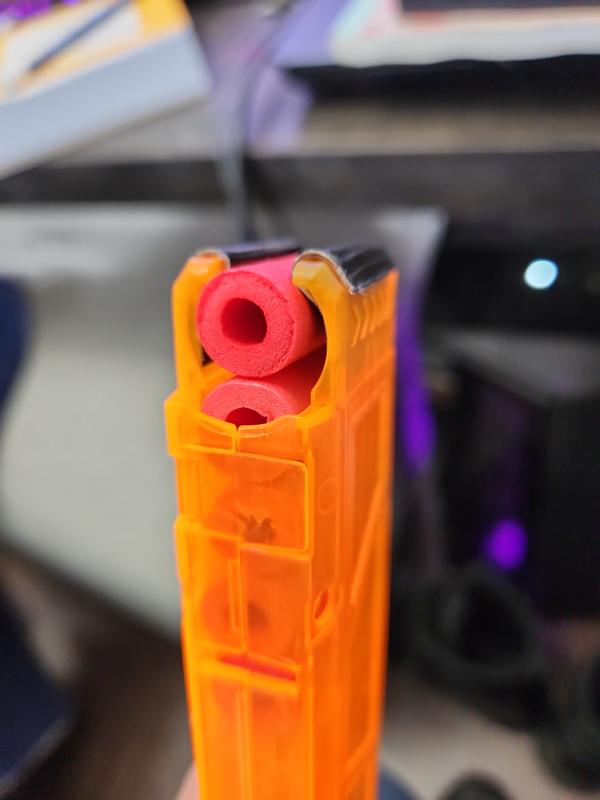 A couple strips of gorilla tape on either lip aligns the darts better, preventing them being torn!