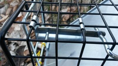 Spring removed to make trap very sensitive