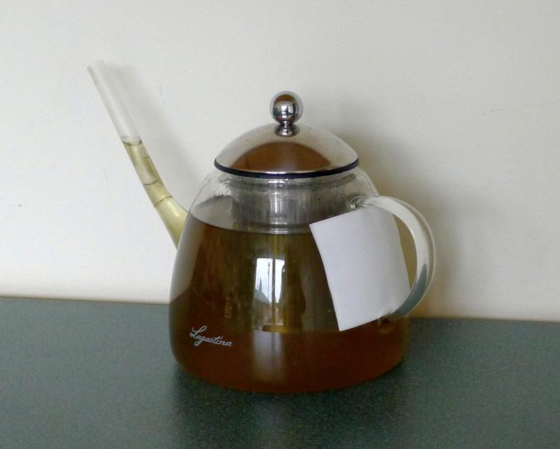 Modified Lagostina teapot