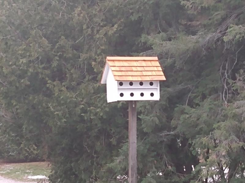 All done and ready for spring tennants