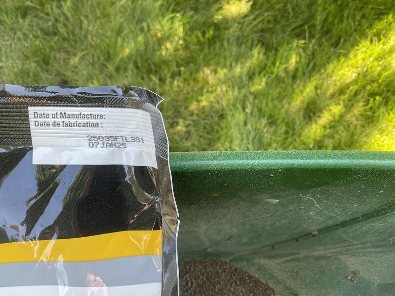 Lot number and date of manufacture