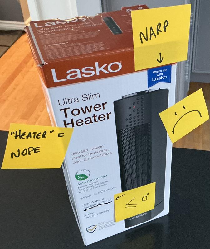 Nice big cup o’ disappointment