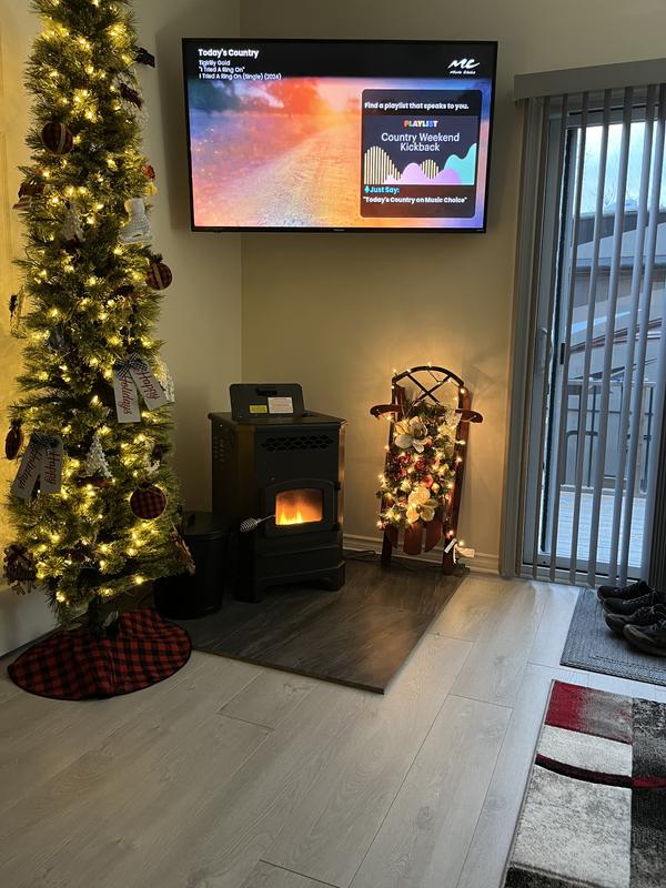 My little pellet stove