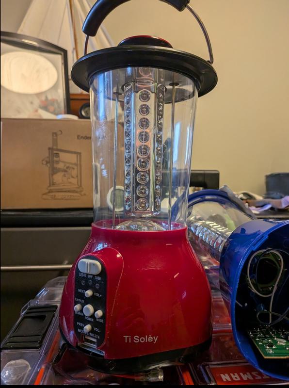 Lantern I replaced with my new battery!  Let's light that up!