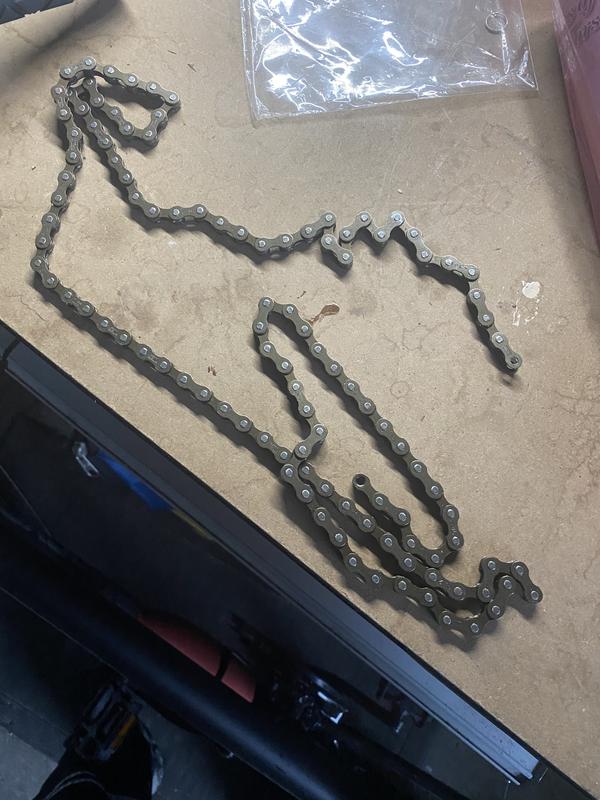 Snapped chain.  Barely out for a ride a 2nd time