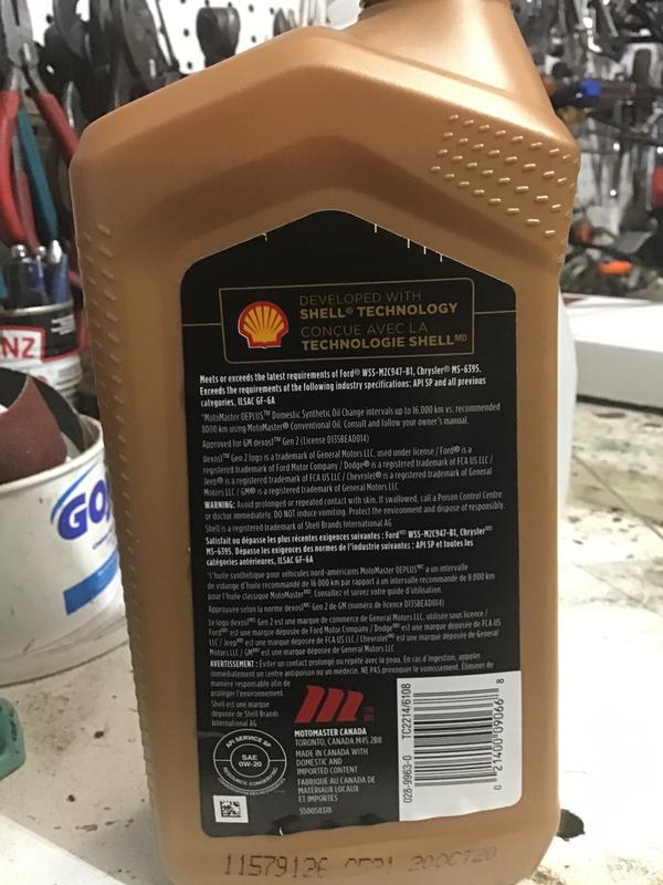 Refined by Shell in their Brockville plant!