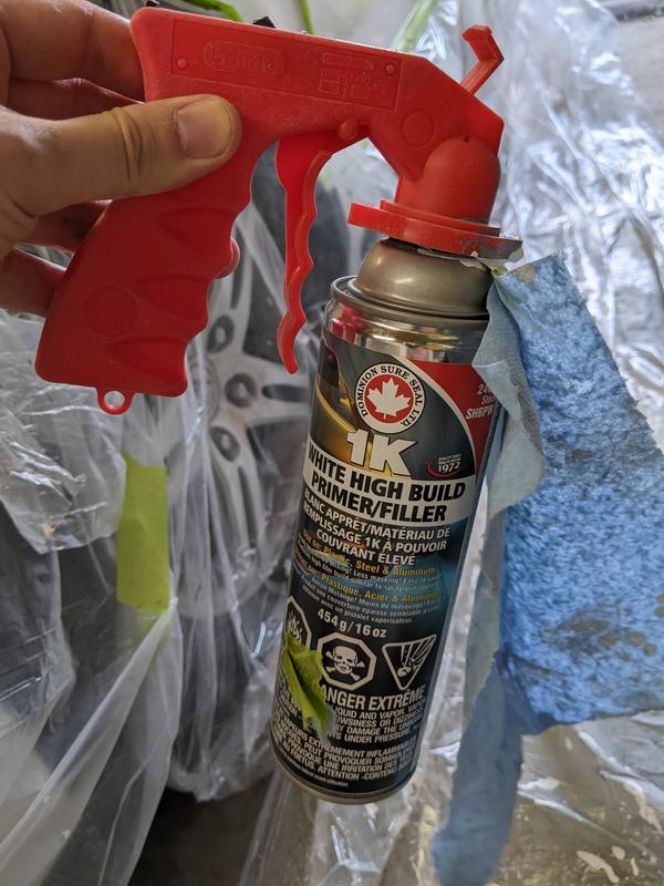 Using it with a spray handle attached and a bib. Make sure you're far away from the body