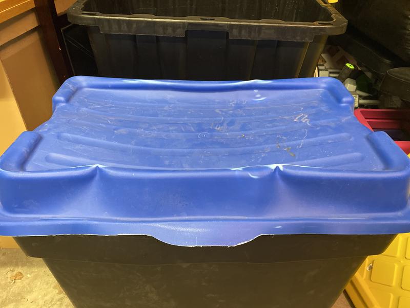 After strapping down to a trailer on a +30 day.