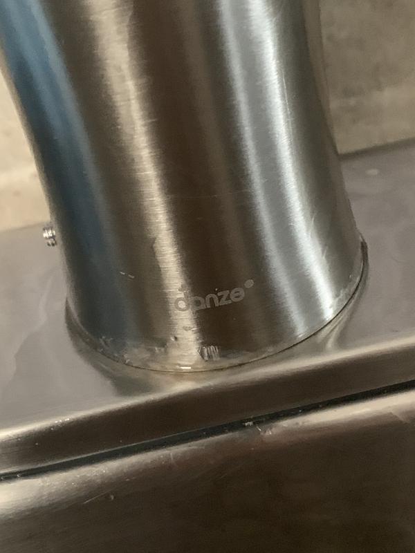 Used CLR around that area ana clear coat started coming off