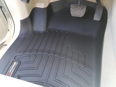 WeatherTech® Custom Front FloorLiner™ Carpet Protector, Black
