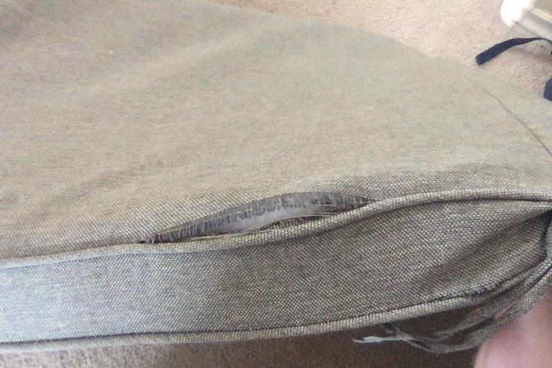Seams coming apart