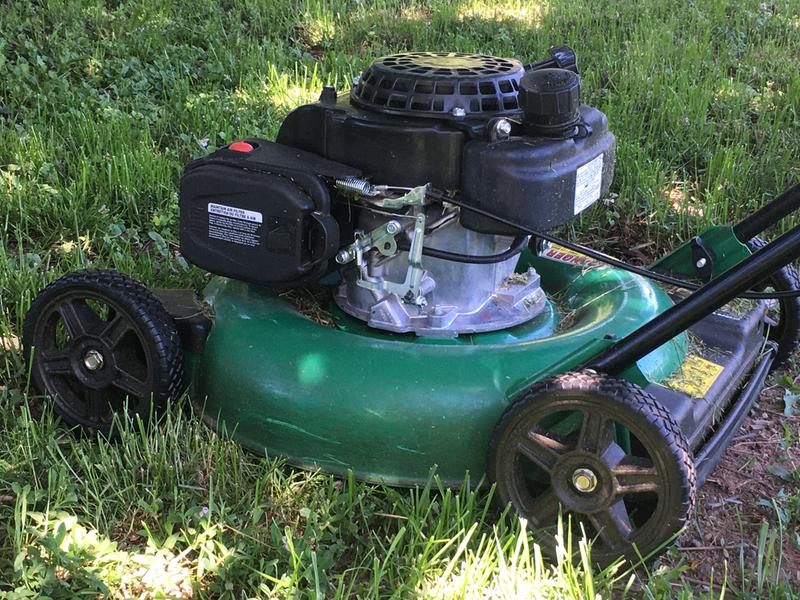 Certified 2-in-1 150cc Gas Engine Walk Behind Push Lawn Mower with