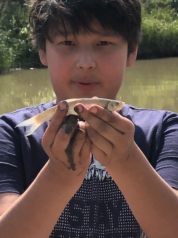 my 1st catch on this rod