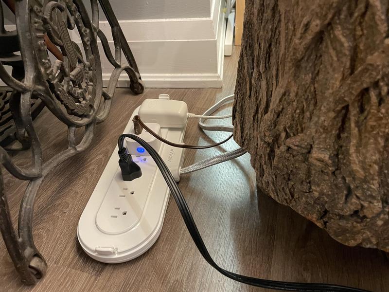 Nice wide slots to fit some of the bigger plugs.