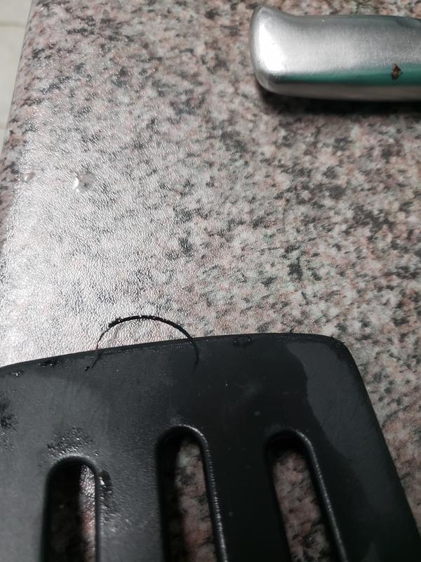 Kitchen Aid bad quality control leads to peeling off spatualas and you will eat plastic!!