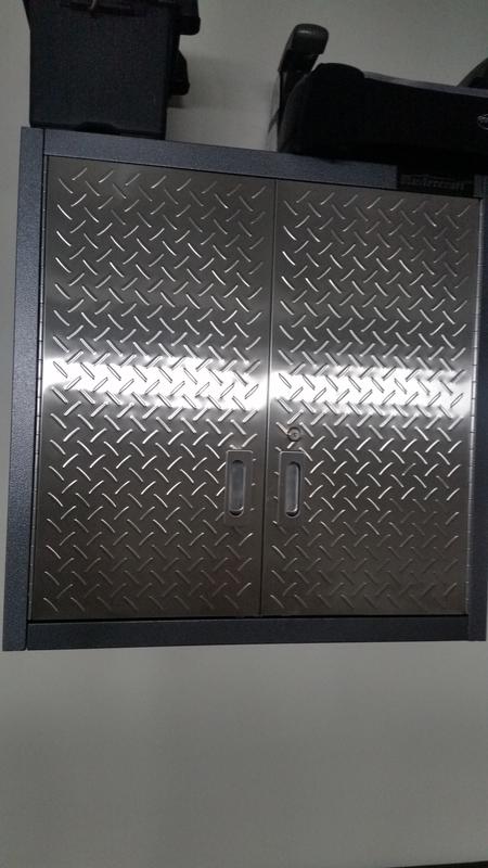 Two cabinets side by side